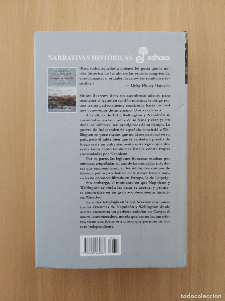 Libros de segunda mano: CAMPOS DE MUERTE. Simon Scarrow - Foto 2