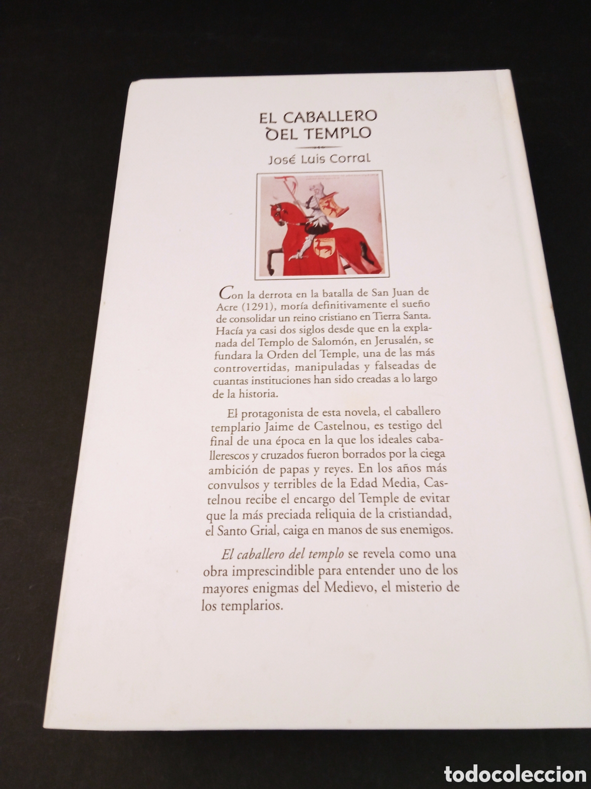 Libros de segunda mano: Libro El caballero del templo - Foto 3