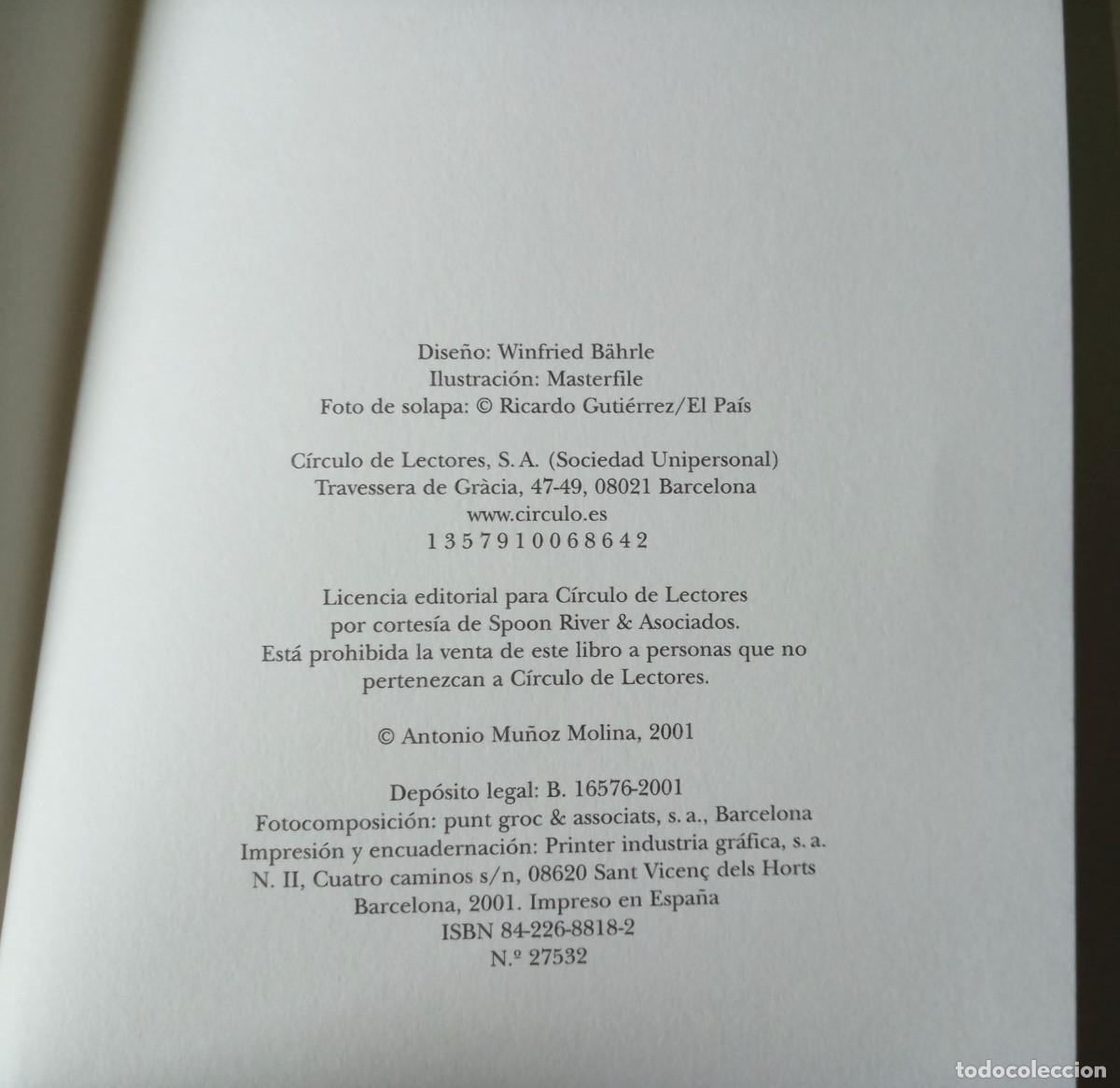 Libros de segunda mano: Sefarad Antonio Mu&ntilde;oz Molina - Foto 5