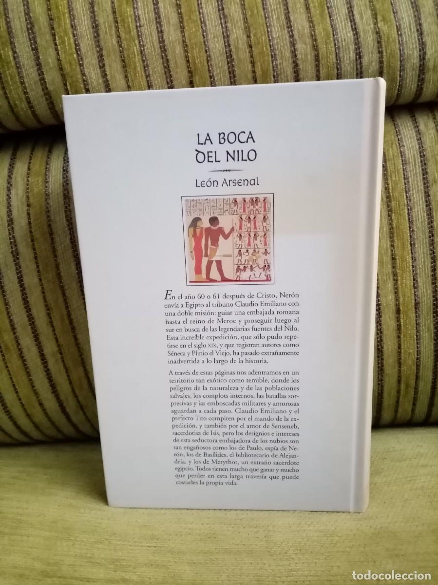 Libros de segunda mano: LA BOCA DEL NILO Le&oacute;n Arsenal - Foto 3