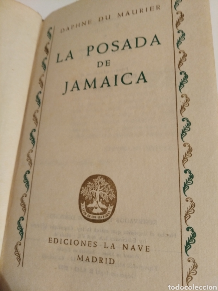 Libros de segunda mano: Libro La Posada de Jamaica - Foto 2