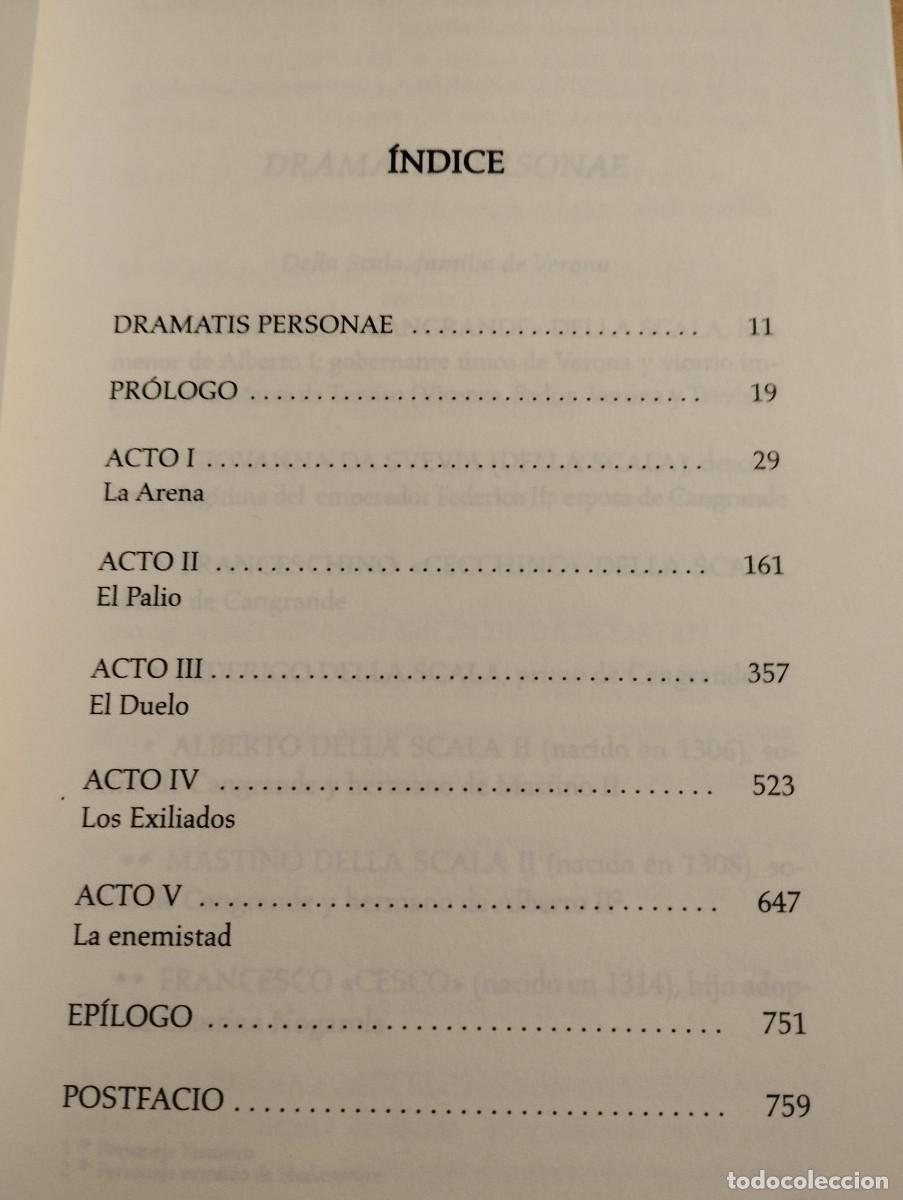 Libros de segunda mano: EL AMO DE VERONA (DAVID BLIXT) - Foto 3