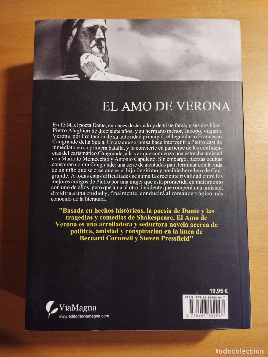 Libros de segunda mano: EL AMO DE VERONA (DAVID BLIXT) - Foto 4