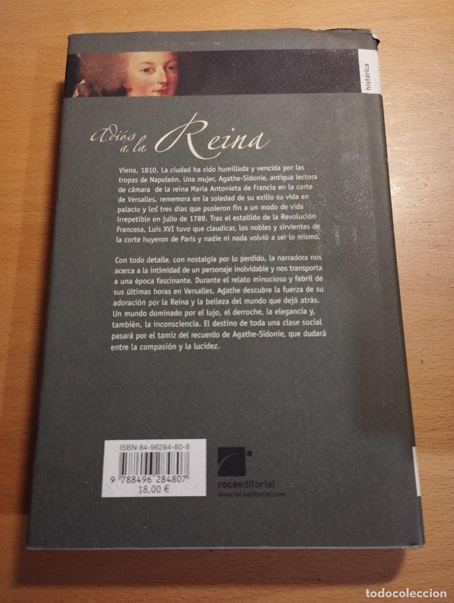 Libros de segunda mano: ADI&Oacute;S A LA REINA (CHANTAL THOMAS) - Foto 3