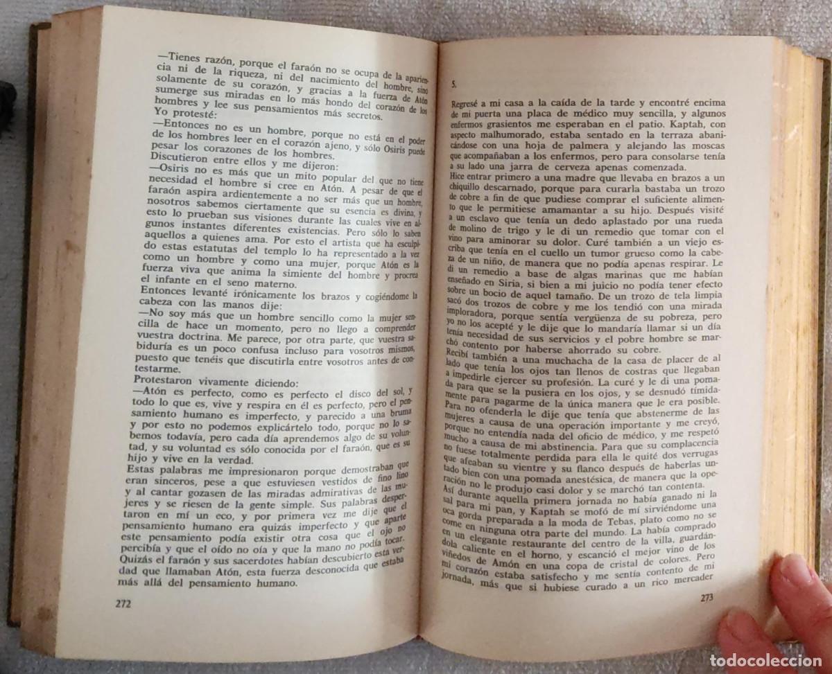 Libros de segunda mano: SINUH&Eacute; EL EGIPCIO. - Foto 5