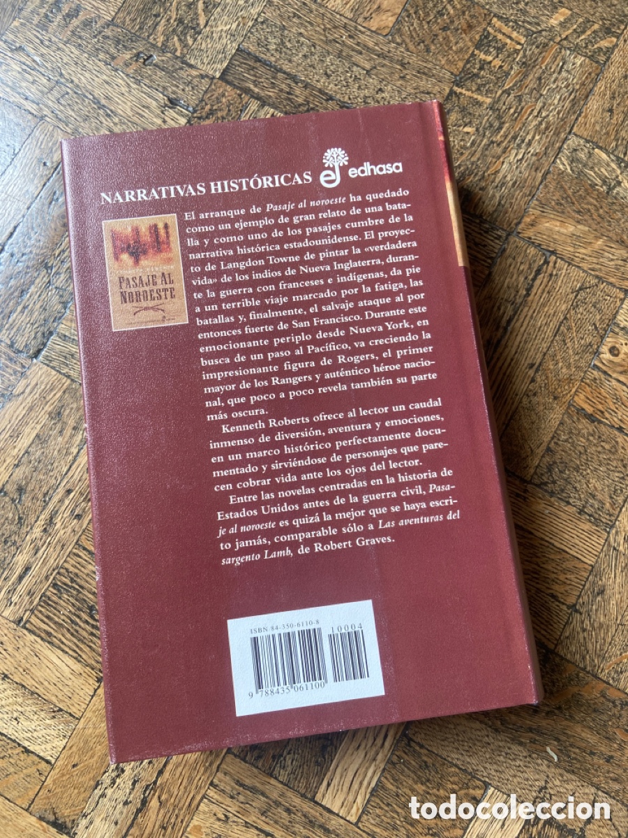 Libros de segunda mano: Pasaje al noroeste - Kenneth Roberts - Edhasa (2004) - Foto 5
