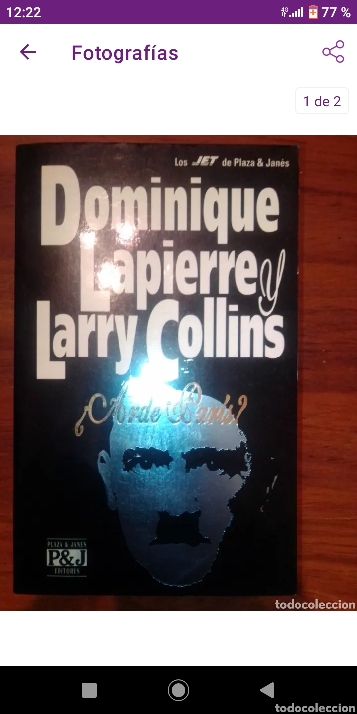 Libros de segunda mano: &iquest;Arde Paris? .......... - Foto 1