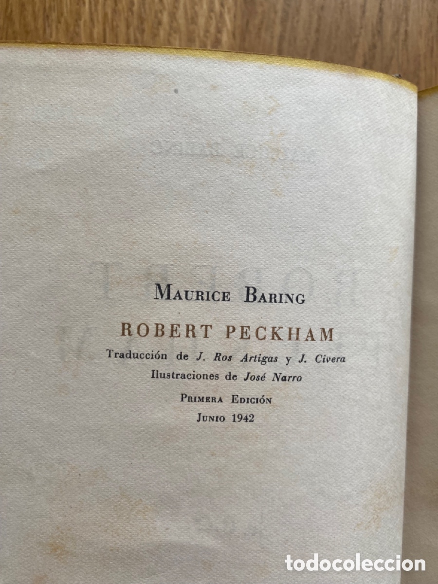 Libros de segunda mano: BARING, Maurice. Robert Peckham. 1942. - Foto 1