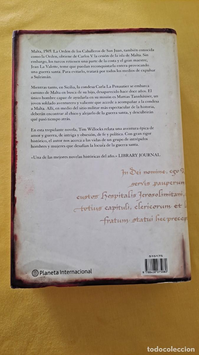 Libros de segunda mano: TIM WILLOCKS - LA ORDEN - PLANETA 2008 - Foto 4