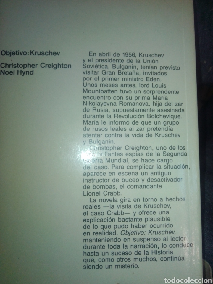 Libros de segunda mano: Objetivo Kruschev ........ - Foto 2