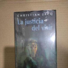Libros de segunda mano: LA JUSTICIA DEL VISIR, CHRISTIAN JACQ, ED. CÍRCULO DE LECTORES, PRECINTADO. Lote 402647819