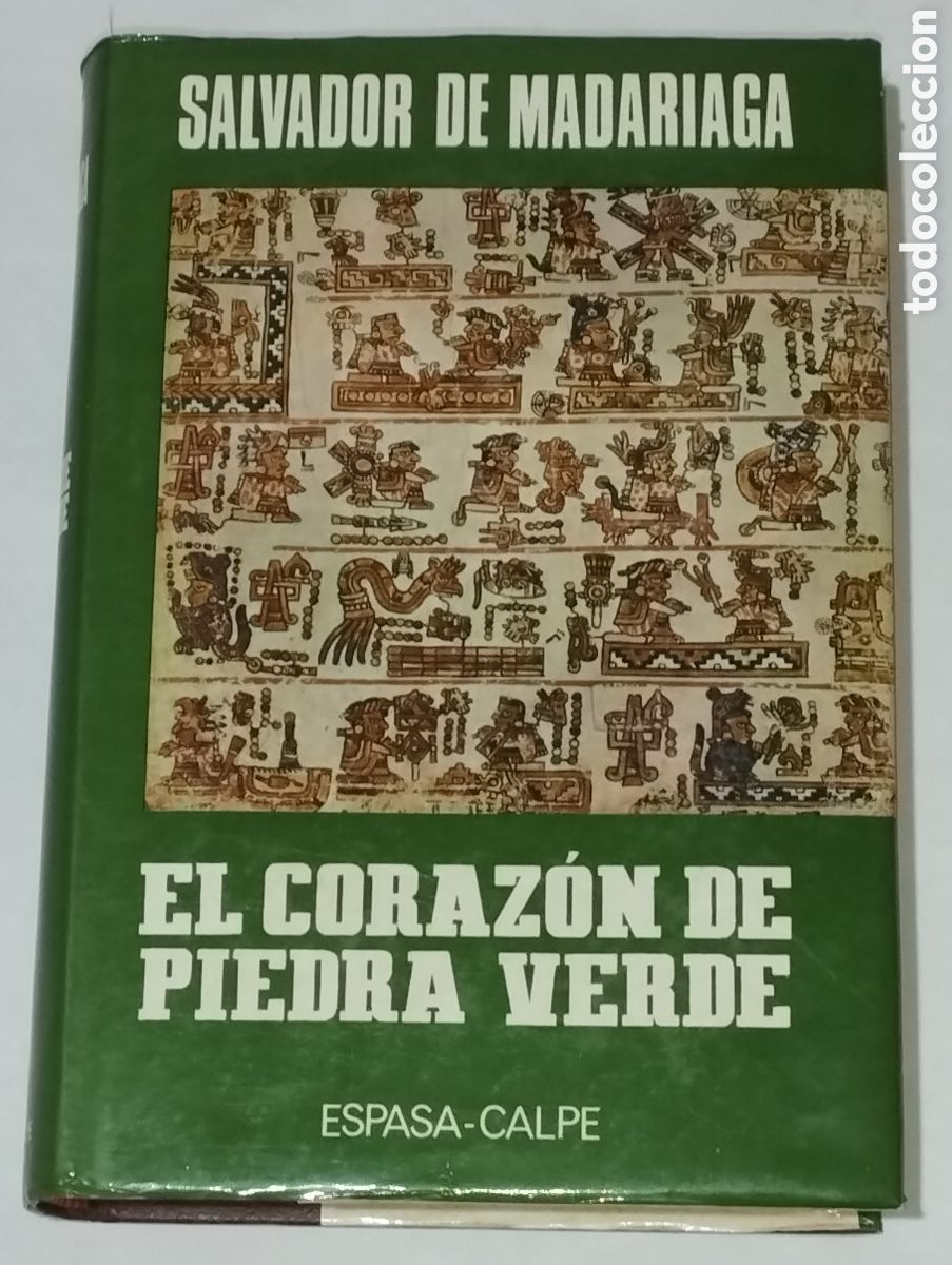 Gebrauchte B&uuml;cher: Coraz&oacute;n de piedra verde &ndash; Salvador de Madariaga &ndash; 1986 &ndash; Tapa dura