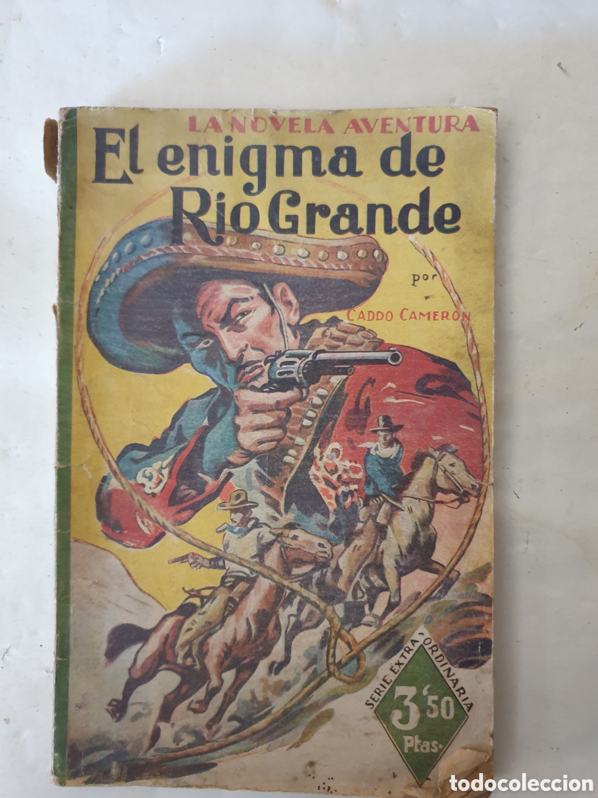 Libri di seconda mano: LA NOVELA AVENTURA, EL ENIGMA DE RIO GRANDE. E.D HYMSA. N&deg;202