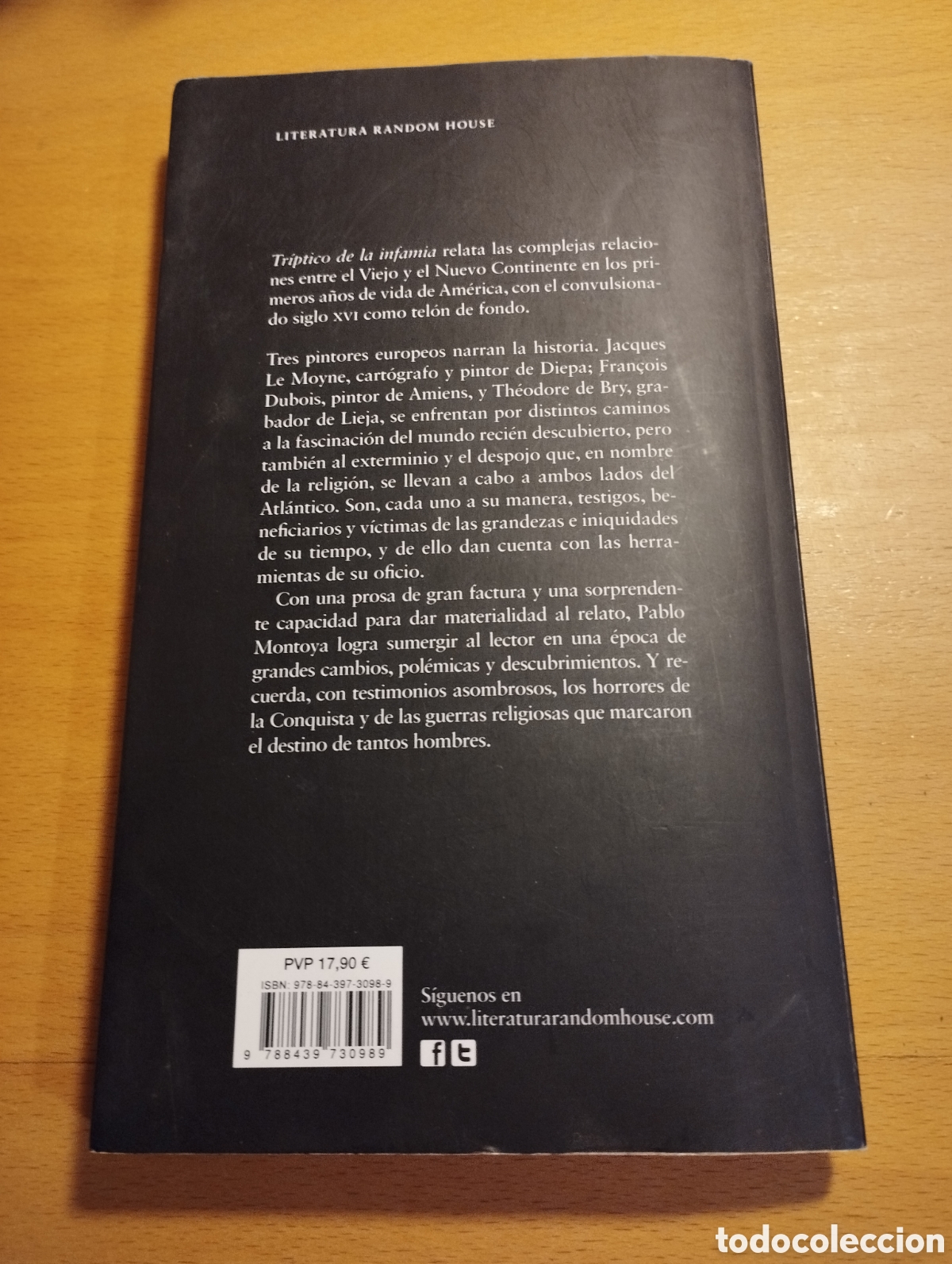 Libros de segunda mano: TR&Iacute;PTICO DE LA INFAMIA (PABLO MONTOYA) - Foto 4