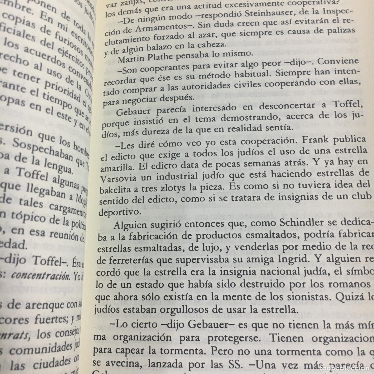 Libros de segunda mano: La Lista De Schindler Thomas Keneally. REF: 1 - Foto 4