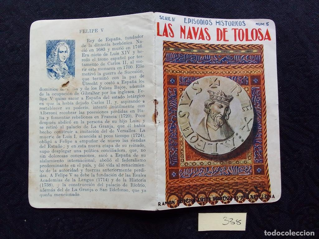 Libri di seconda mano: Librito Las Navas de Tolosa. Episodios Historicos