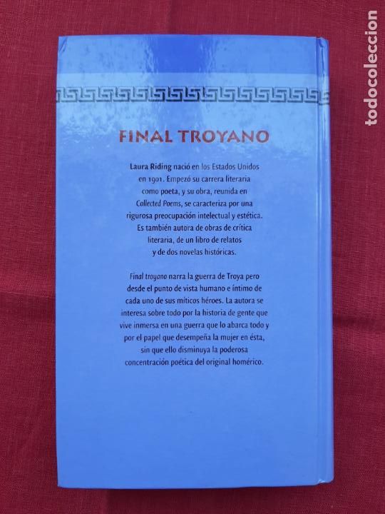 Libros de segunda mano: Final troyano - Riding, Laura - Foto 2