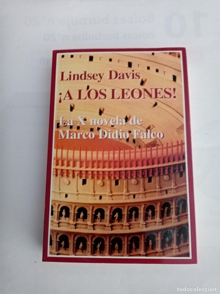 Libros de segunda mano: &iexcl; A LOS LEONES ! . Lindsey Davis ( EDHASA ) - Foto 1
