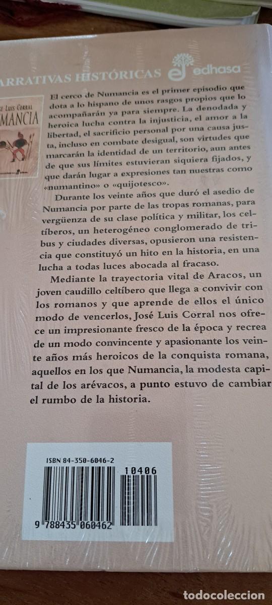 Libros de segunda mano: Jos&eacute; Luis Corral, Numancia. Edhasa - Foto 2