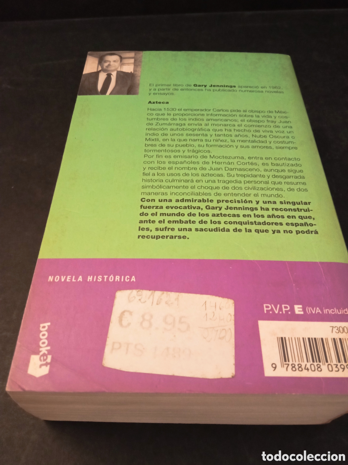 Libros de segunda mano: Libro Azteca de Gary Jennings - Foto 2