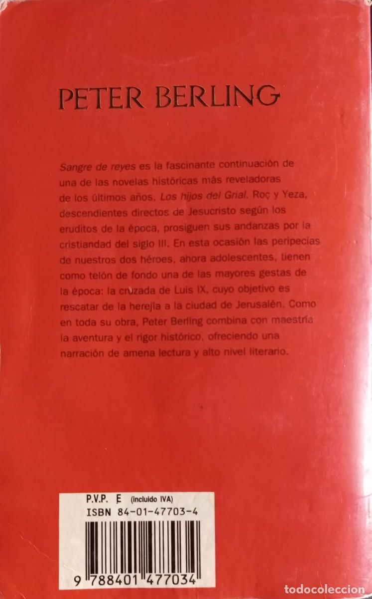 Libros de segunda mano: Sangre de Reyes. Peter Berling - Foto 2