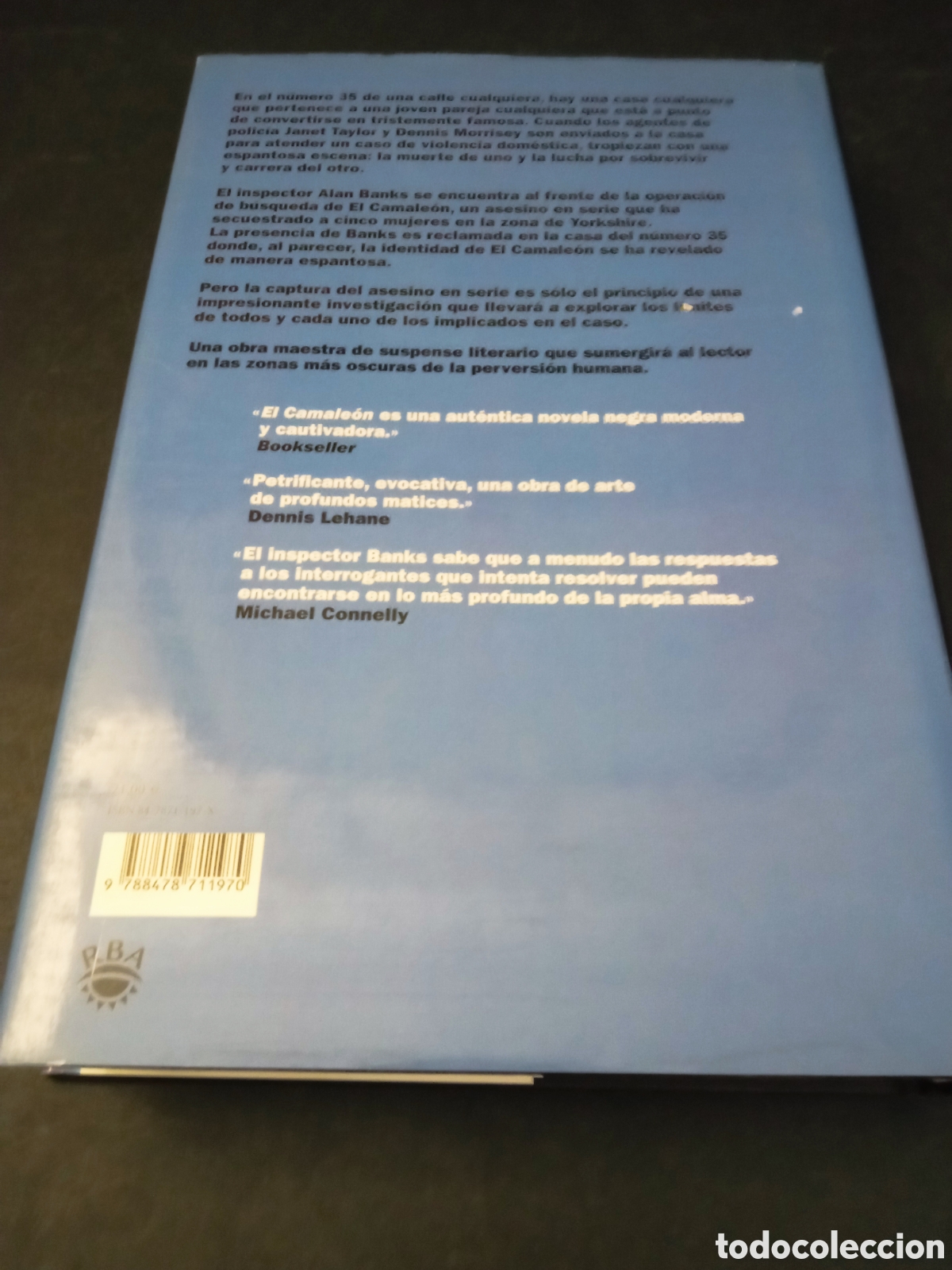 Libros de segunda mano: El camale&oacute;n de Peter Robinson - Foto 6