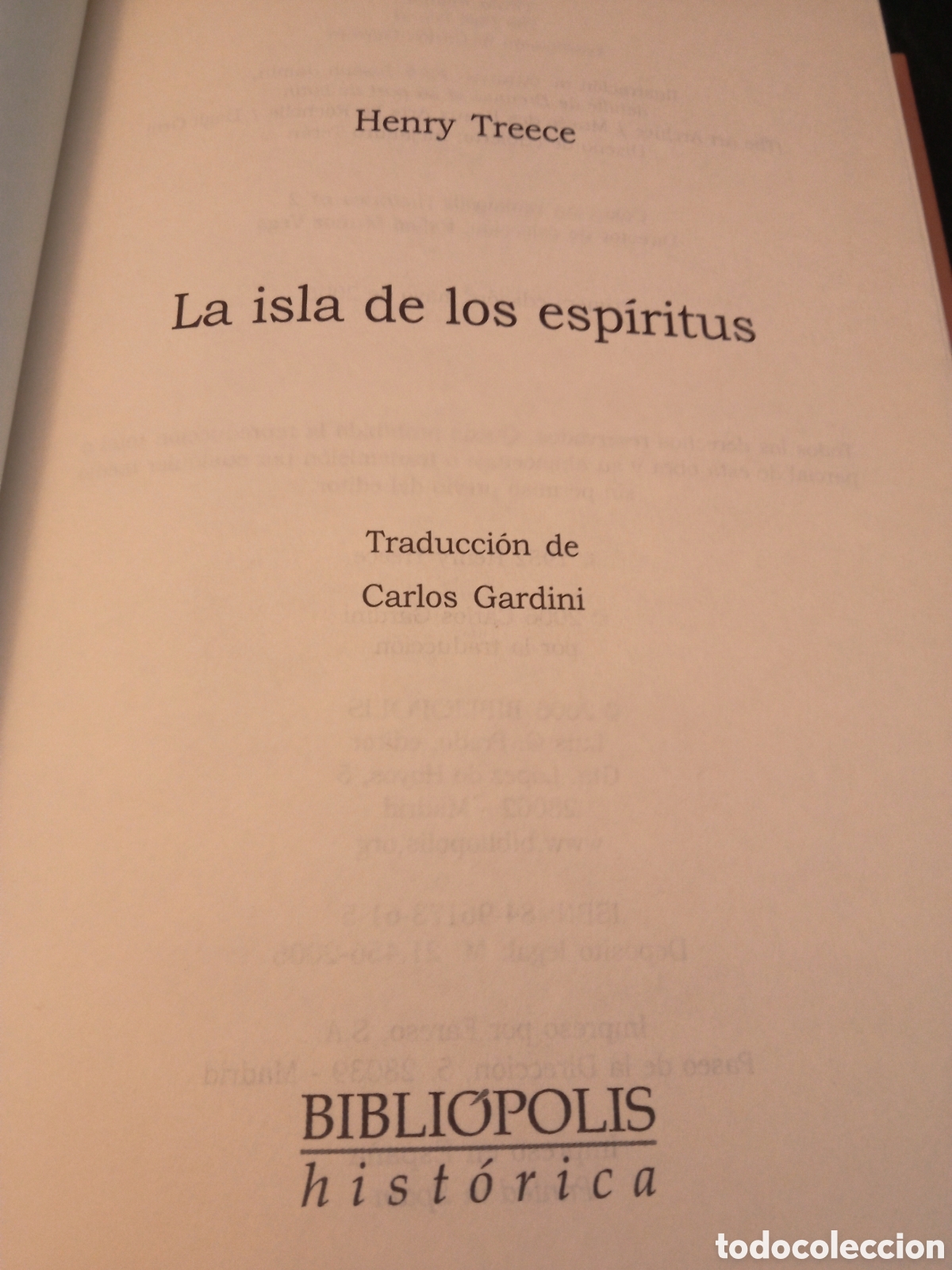 Libros de segunda mano: La isla de los esp&iacute;ritus - Foto 2