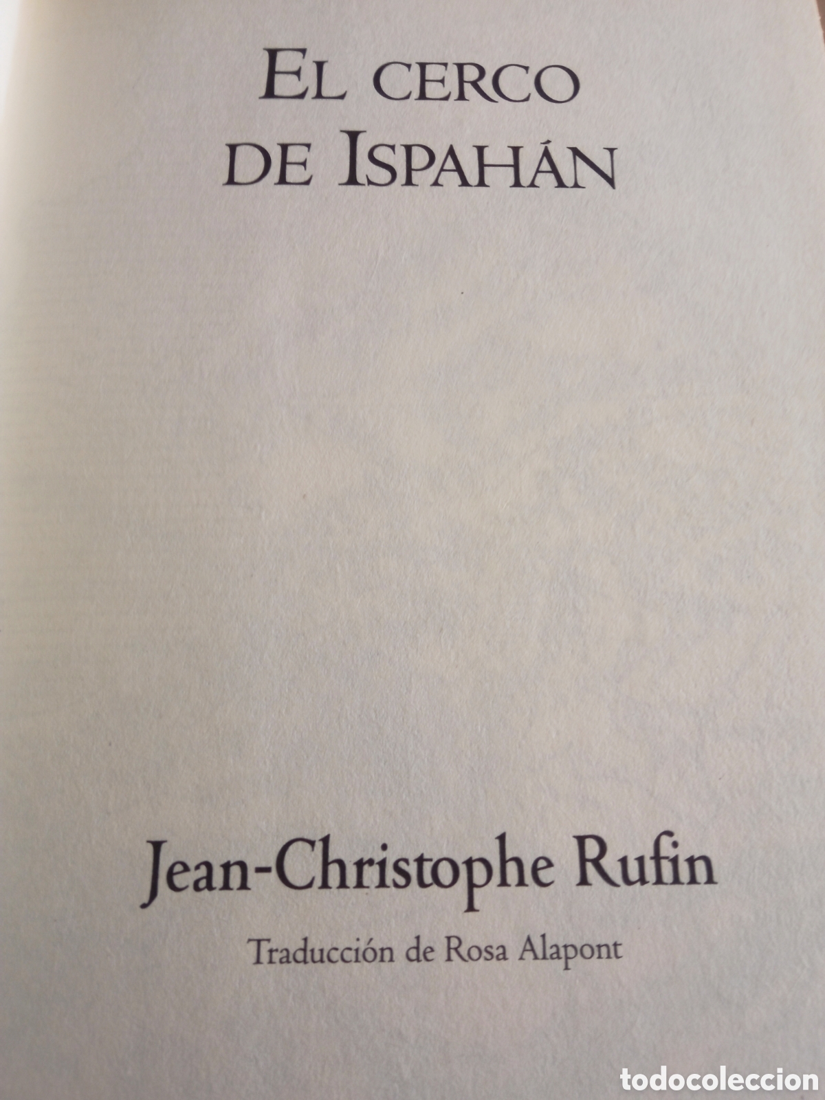 Libros de segunda mano: El cerco de Ispahan de Rufin - Foto 4