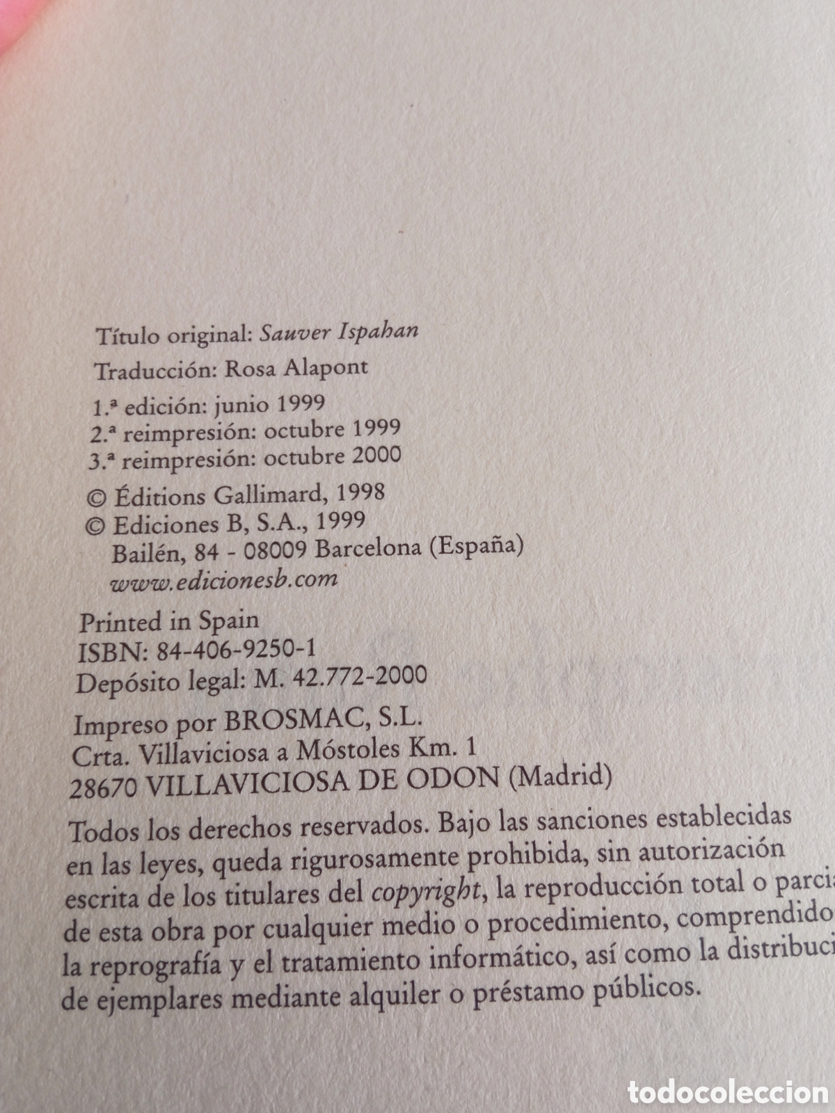 Libros de segunda mano: El cerco de Ispahan de Rufin - Foto 5