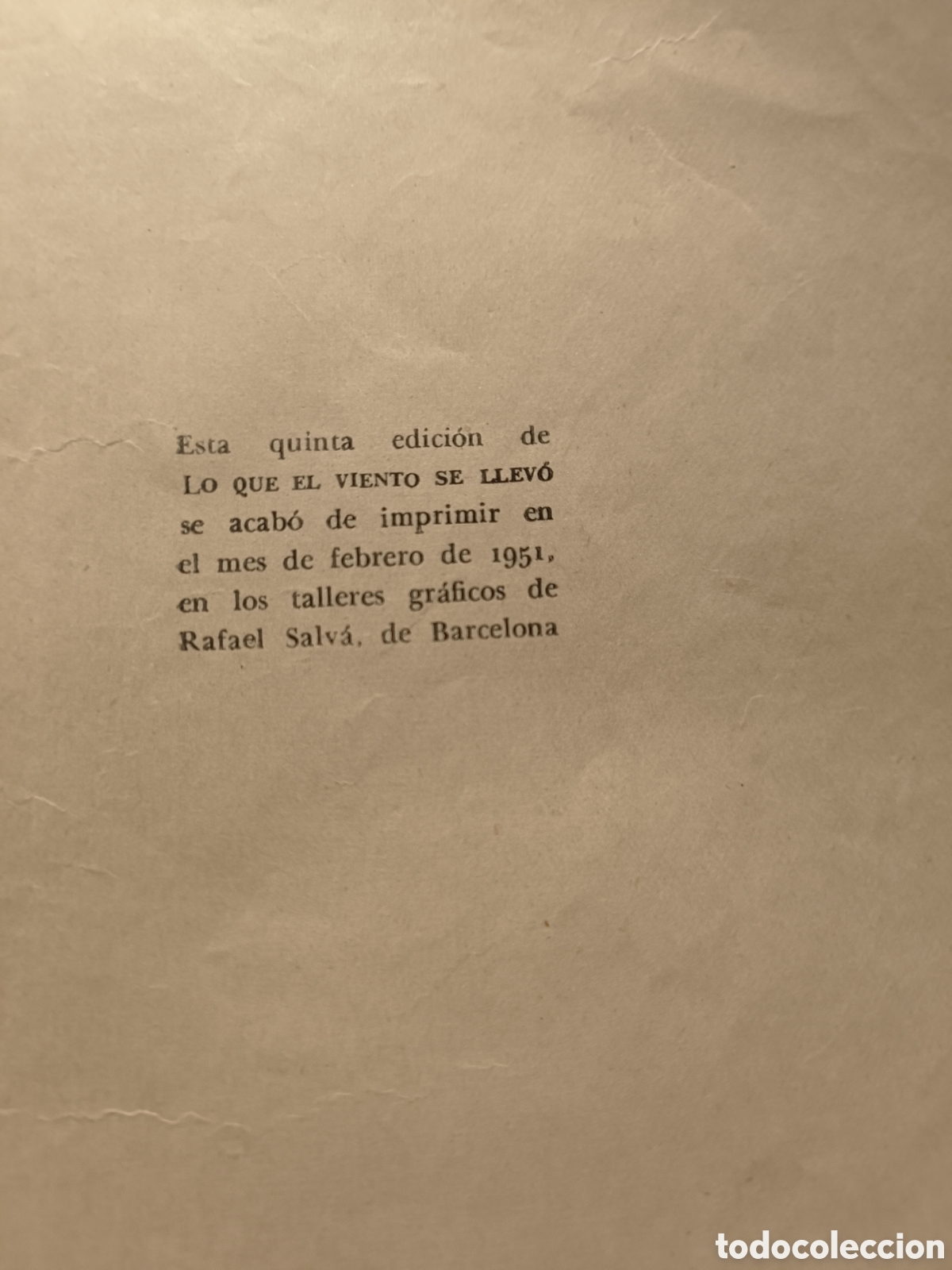 Libros de segunda mano: Lo Que El Viento Se Llev&oacute; - Foto 6