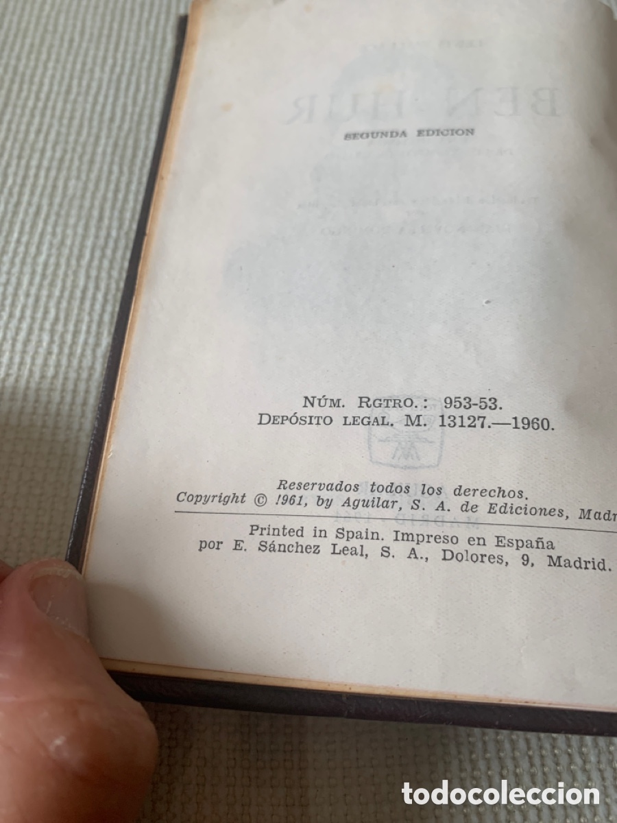 Libros de segunda mano: Ben Hur . Lewis Wallace - Foto 9