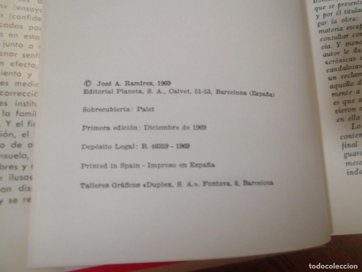 Libros de segunda mano: EL SACO ROTO - J.A. RAMIREZ. - Foto 3