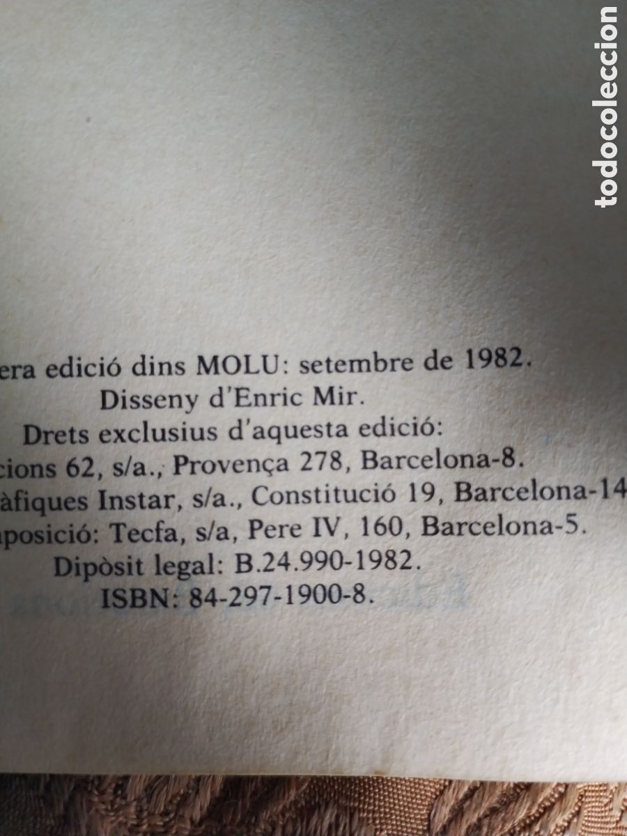 Libros de segunda mano: TEMPS DIFICILS any 1982 - Foto 2