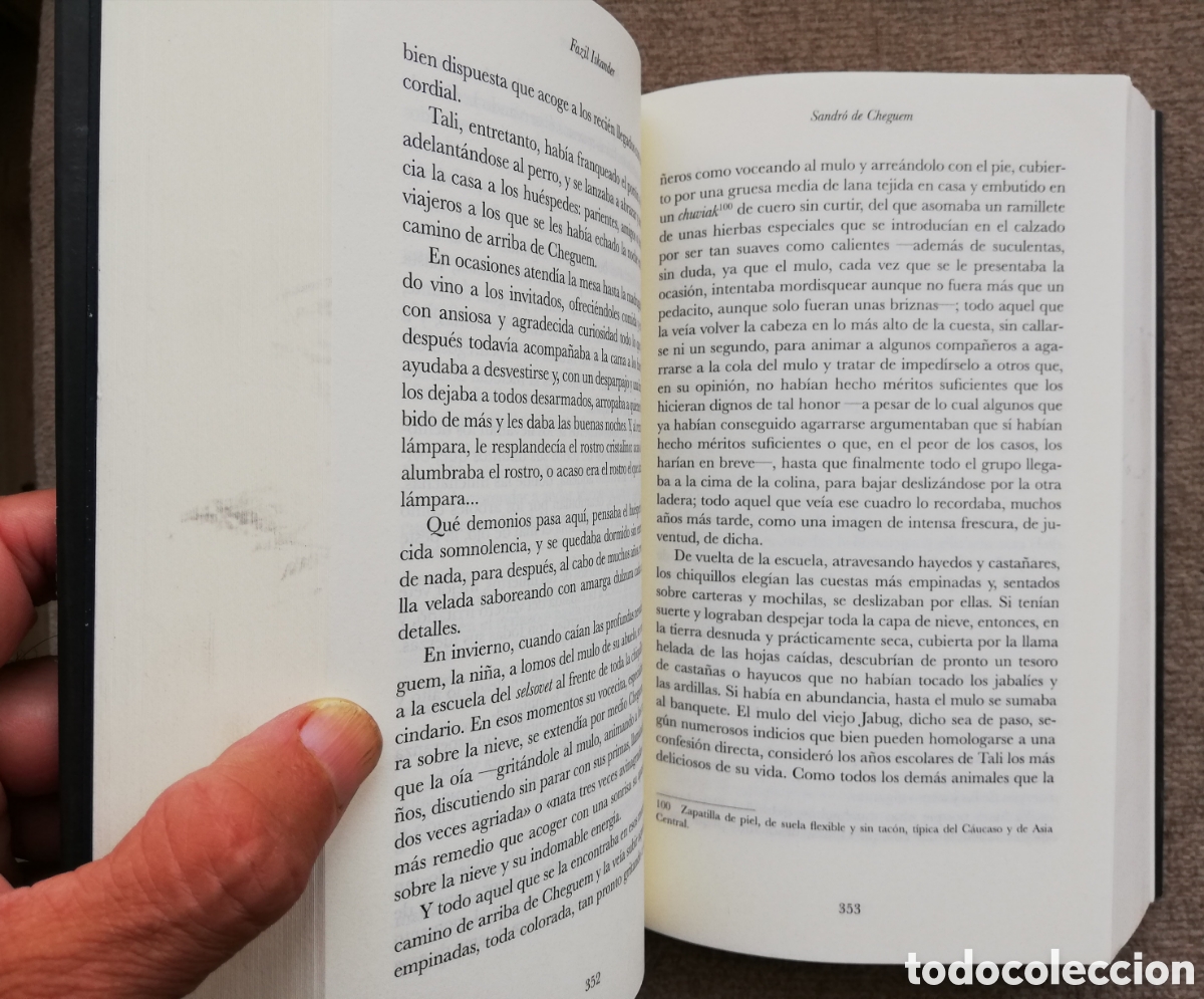 Libros de segunda mano: Sandr&oacute; de Cheguem, de Fazil Iskander - Foto 3