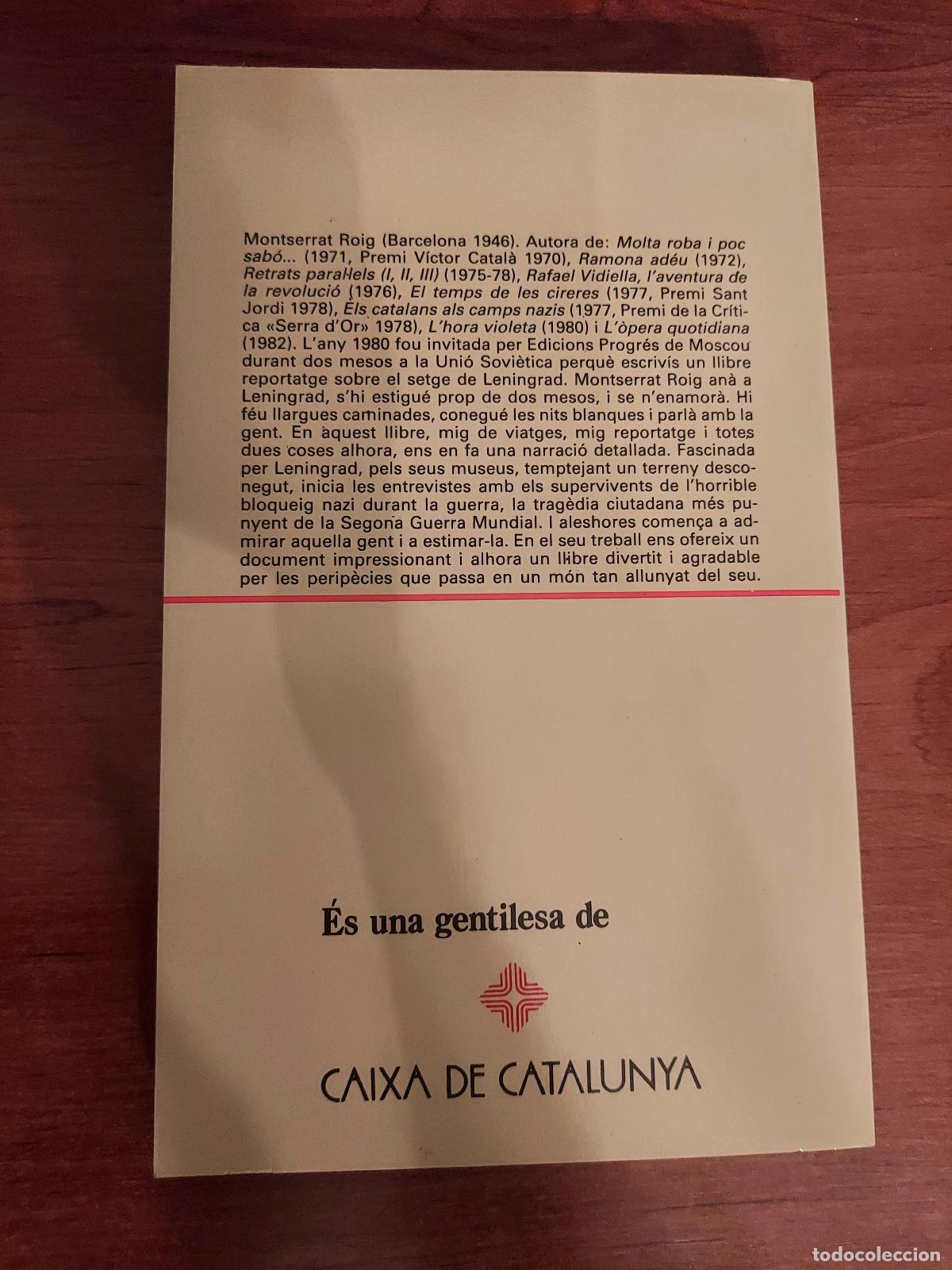 Libros de segunda mano: Libro LAgulla Daurada de Montserrat Roig - Foto 3