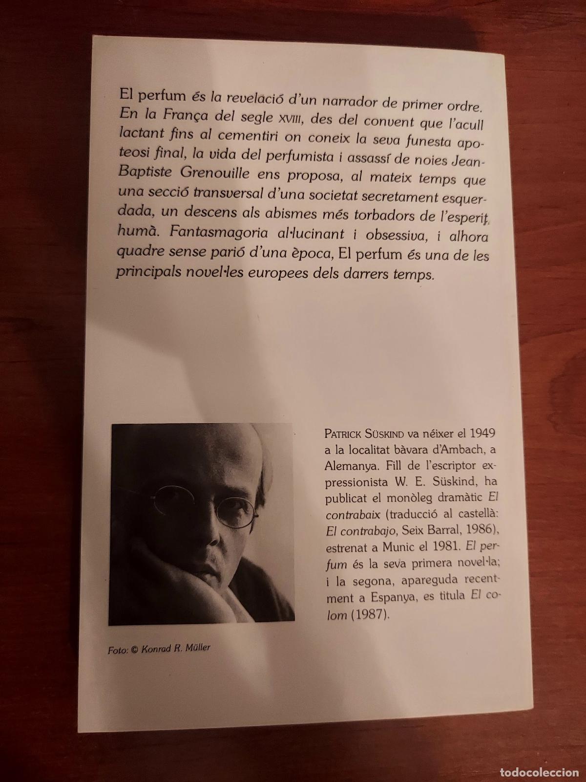 Libros de segunda mano: Libro &rdquo;El perfum&rdquo; de Patrick S&uuml;skind - Foto 3