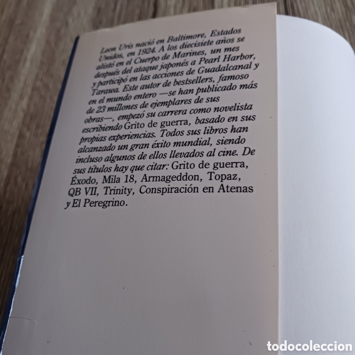 Libros de segunda mano: El Paso de Mitla de Le&oacute;n Uris - Foto 4