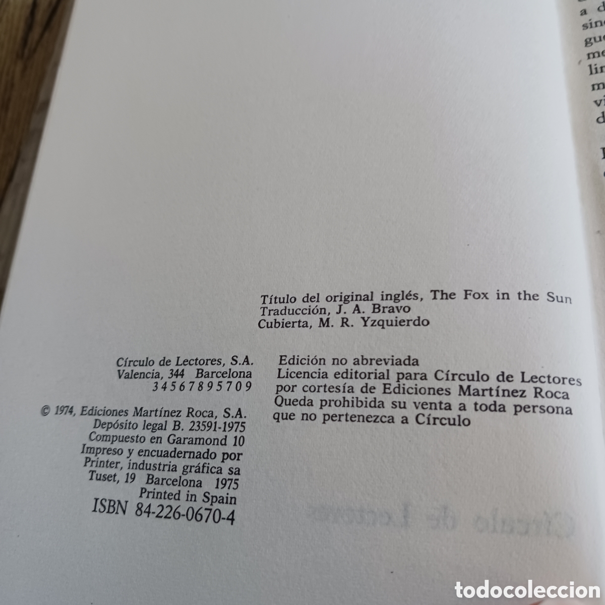 Libros de segunda mano: La hoguera de Peter R. Hawes - Foto 5