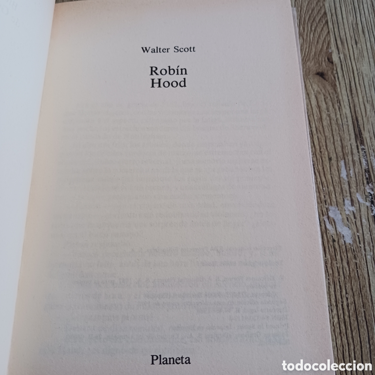 Libros de segunda mano: Robin Hood de Walter Scott - Foto 2