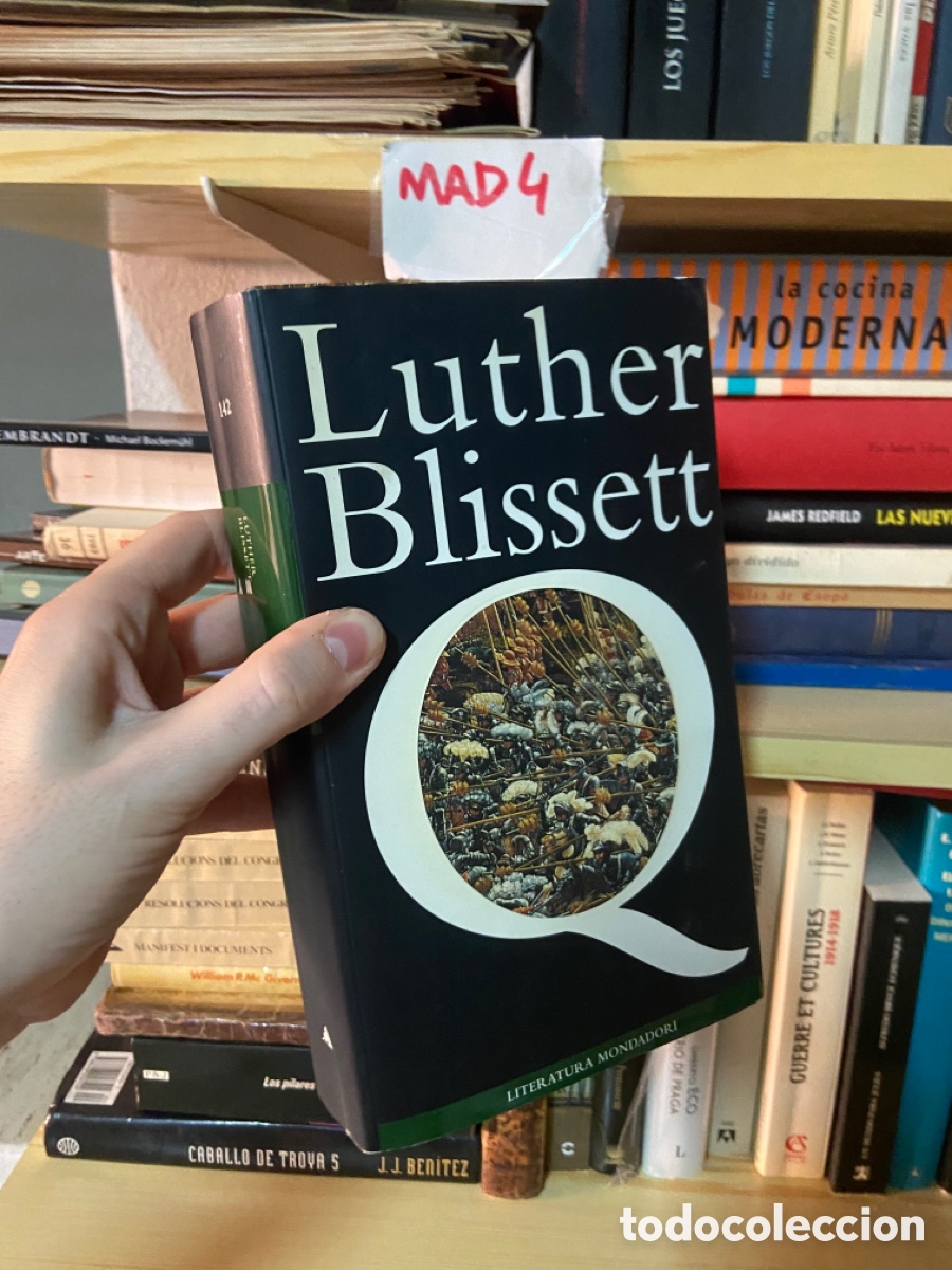 mad4 luther blissett - q - con mapa - Comprar Livros de romance