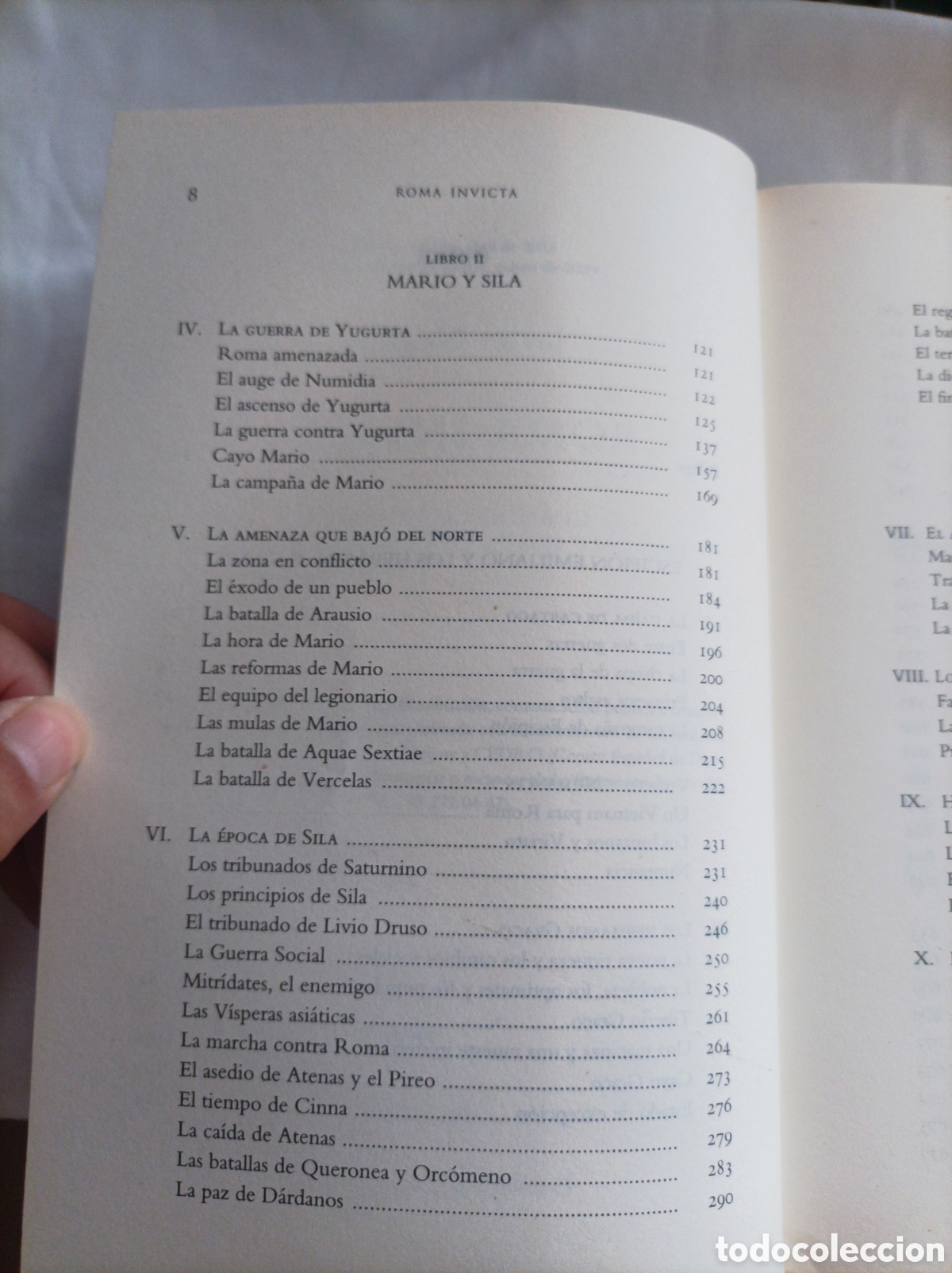 Libros de segunda mano: Roma invicta Javier Negrete - Foto 9