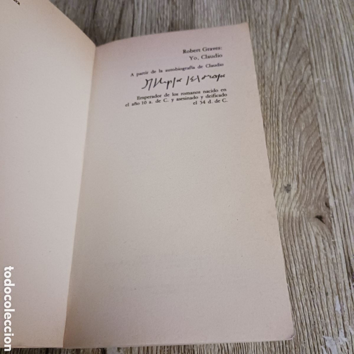 Libros de segunda mano: Yo,Claudio de Robert Graves - Foto 2