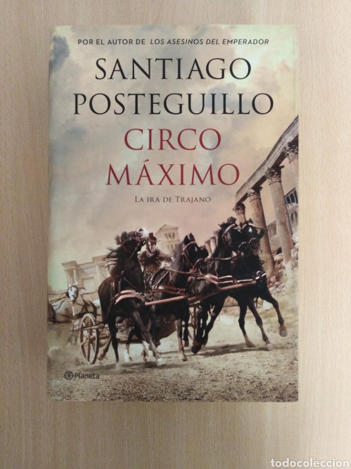 Libros de segunda mano: CIRCO M&Aacute;XIMO. Santiago Posteguillo - Foto 1
