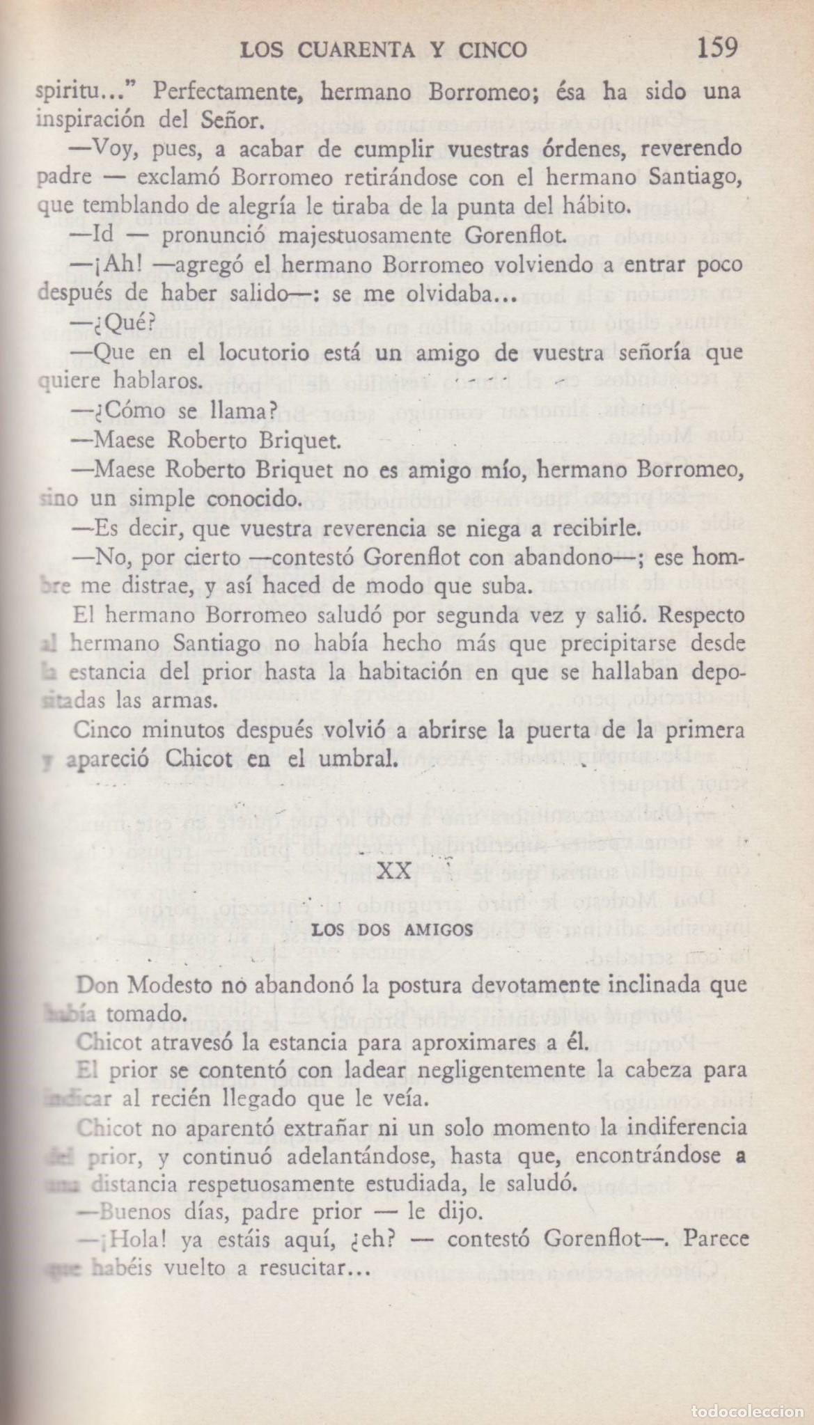 Libros de segunda mano: Los cuarenta y cinco - Dumas, Alejandro - Foto 2