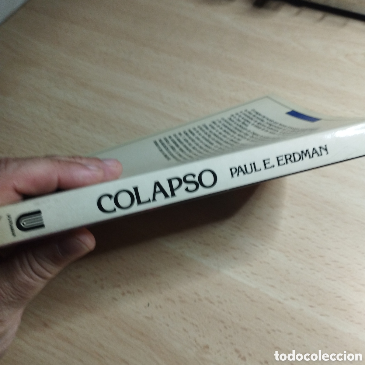 Libros de segunda mano: Colapso. Pa&uacute;l E.Erdman. ediciones Ultramar. - Foto 3