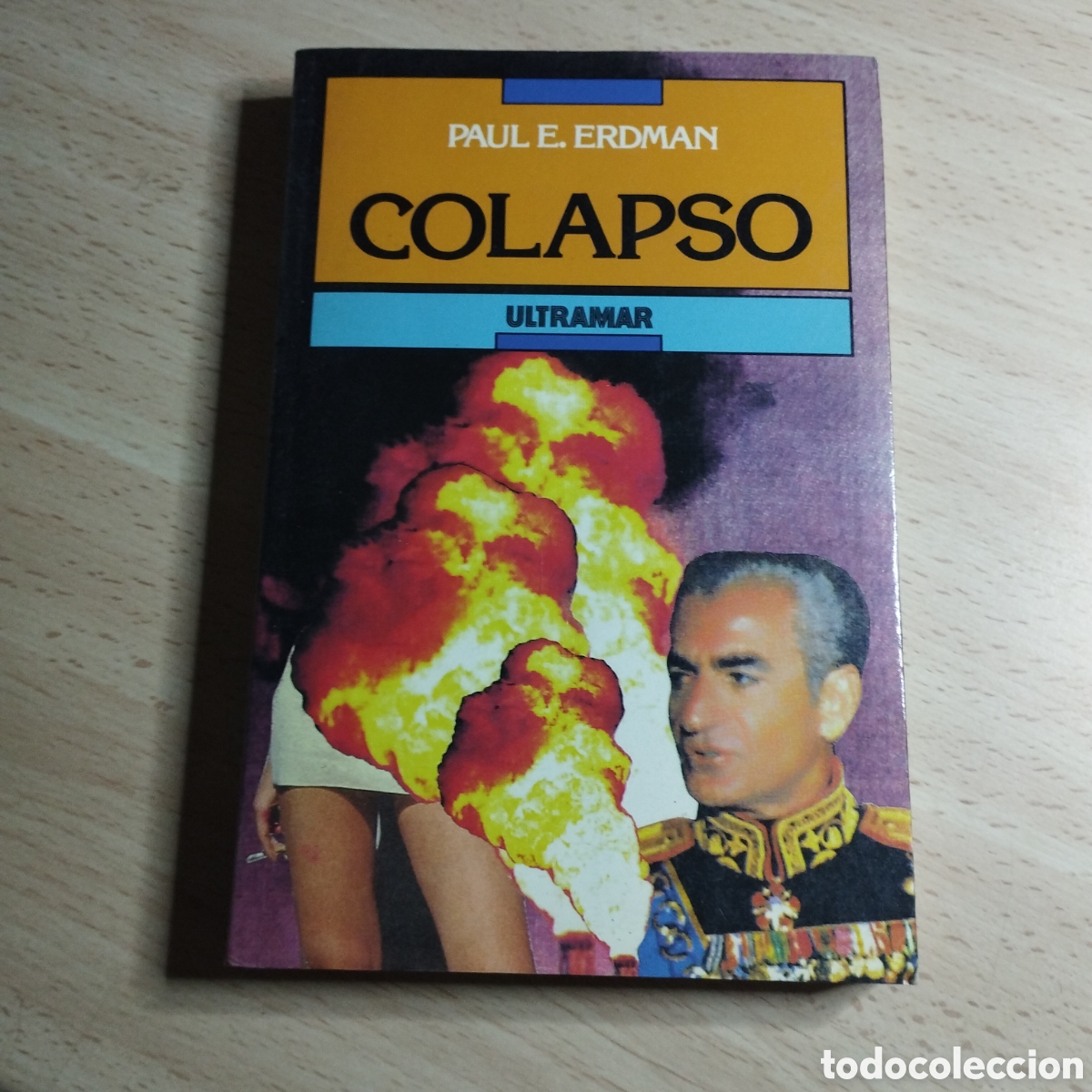 Libros de segunda mano: Colapso. Pa&uacute;l E.Erdman. ediciones Ultramar. - Foto 1