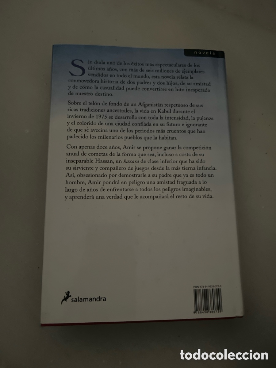 Libros de segunda mano: Cometas en el cielo. Khaled Hosseini - Foto 2