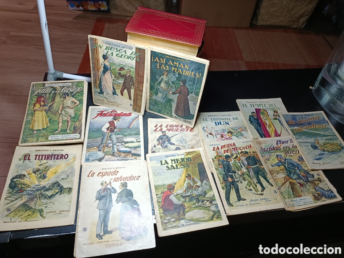 Libros de segunda mano: Biblioteca infantil ram&oacute;n sopena num 3,4,5,7,9,13,14,16,17,18, 21,22,26, C.1930