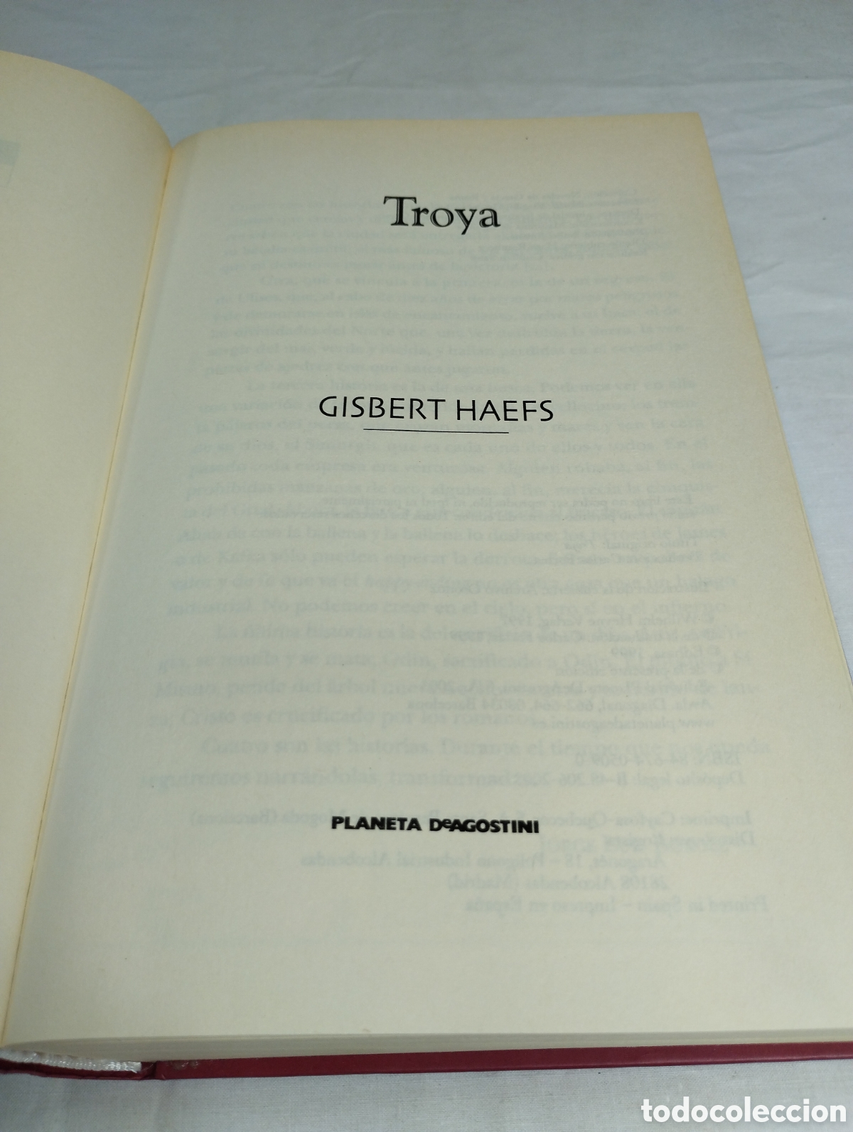Libros de segunda mano: Troya. Gisbert Haefs, 2003 - Foto 2