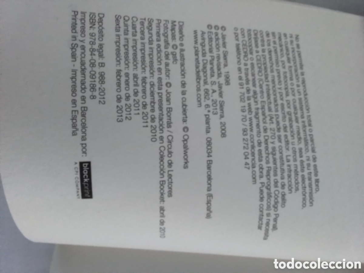 Libros de segunda mano: Libro Javier Sierra - Foto 6